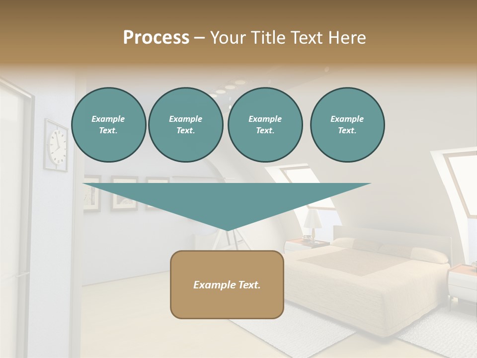 Workers On New Home Construction PowerPoint Template