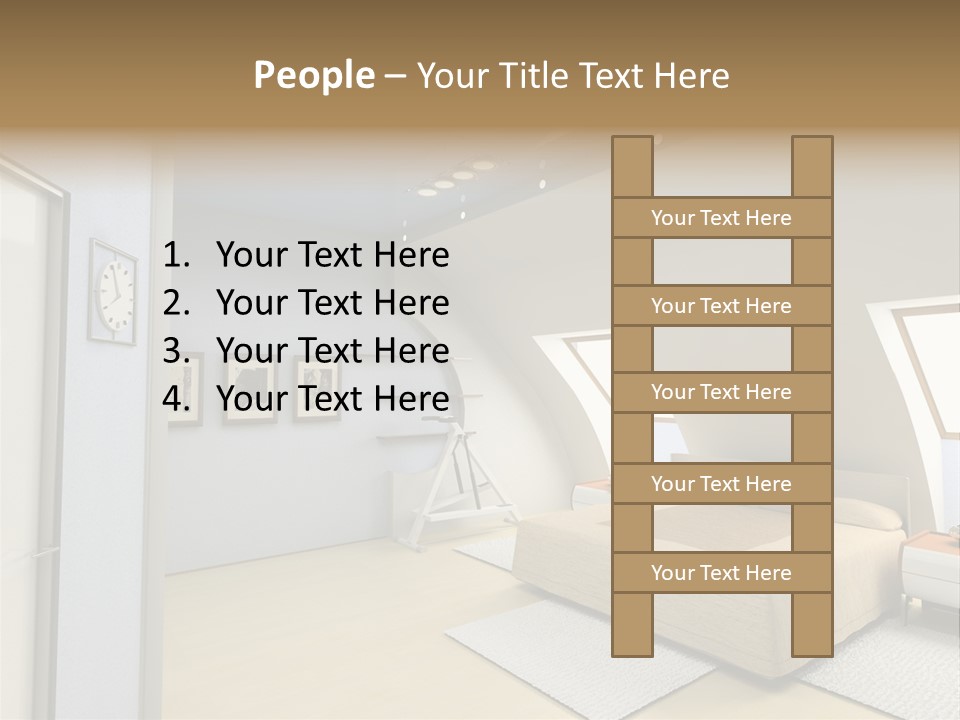 Workers On New Home Construction PowerPoint Template