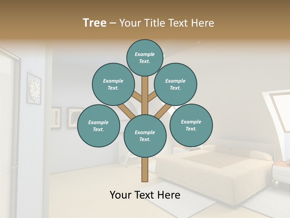Workers On New Home Construction PowerPoint Template