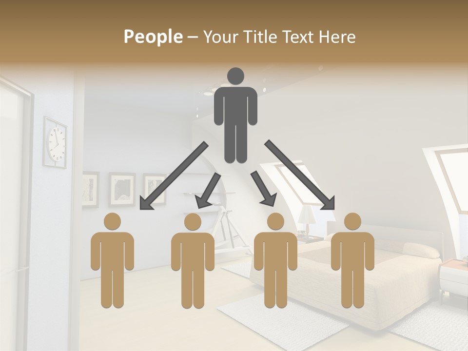 Workers On New Home Construction PowerPoint Template