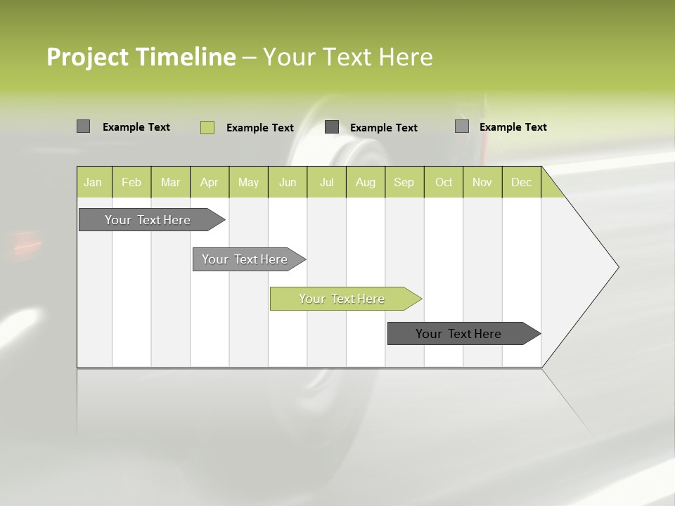 Cute Boy Swimming In Pool Wearing Blue Shirt And Goggles PowerPoint Template