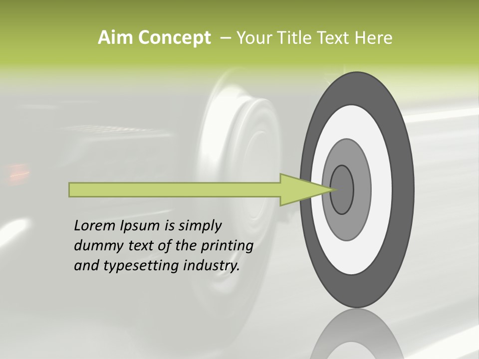 Cute Boy Swimming In Pool Wearing Blue Shirt And Goggles PowerPoint Template