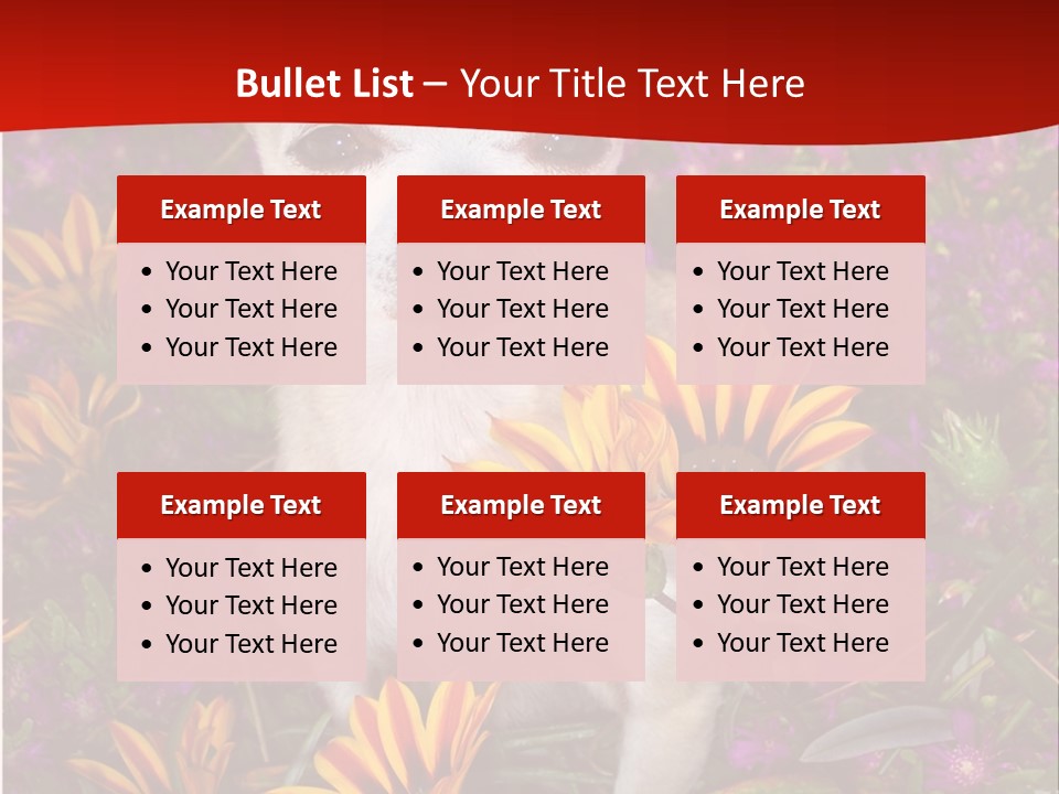 Penny In Flowers PowerPoint Template