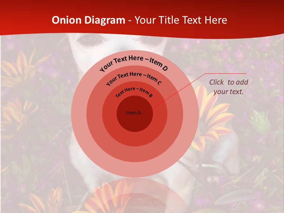 Penny In Flowers PowerPoint Template