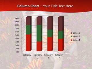 Penny In Flowers PowerPoint Template