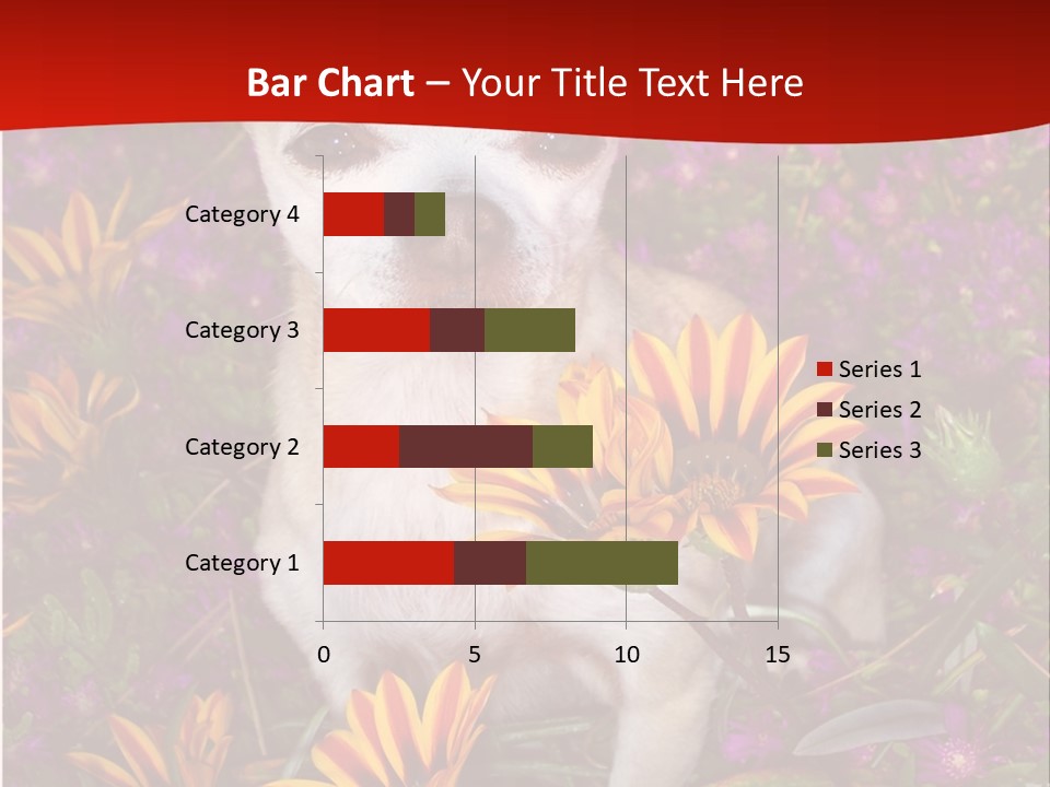 Penny In Flowers PowerPoint Template