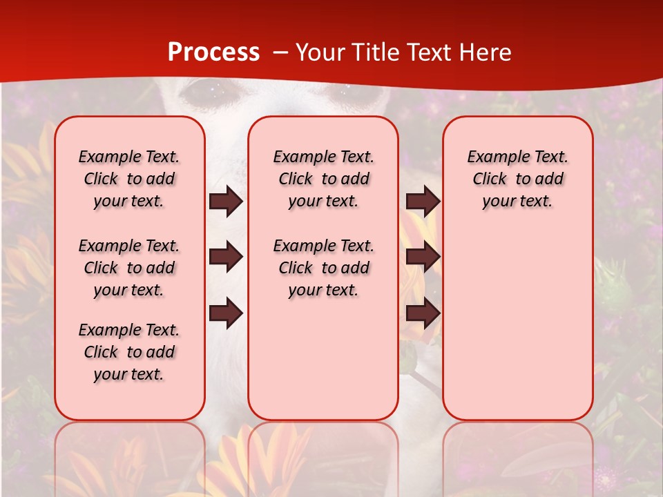 Penny In Flowers PowerPoint Template