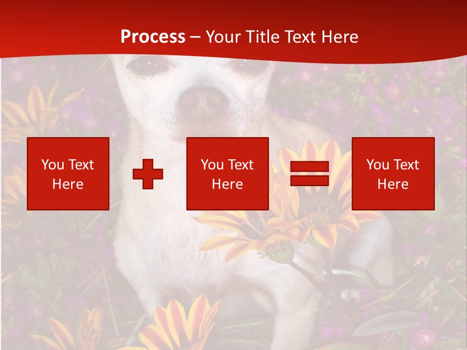 Penny In Flowers PowerPoint Template