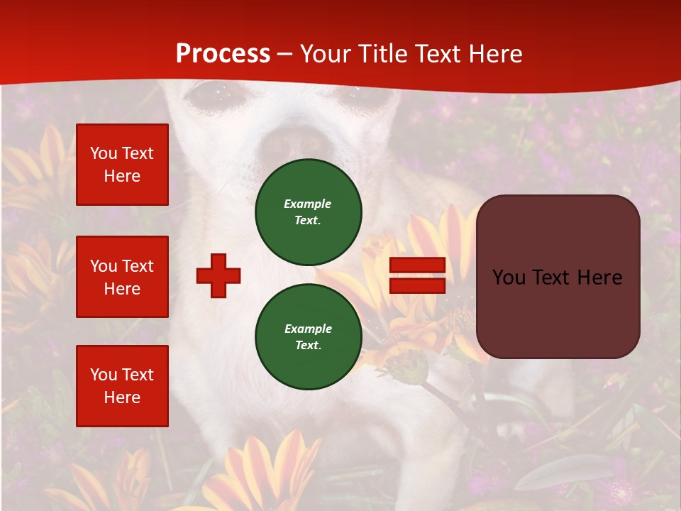 Penny In Flowers PowerPoint Template