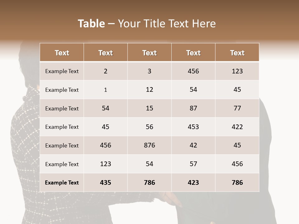 Senior Executive Partners Or Care Giver And Mature Woman PowerPoint Template