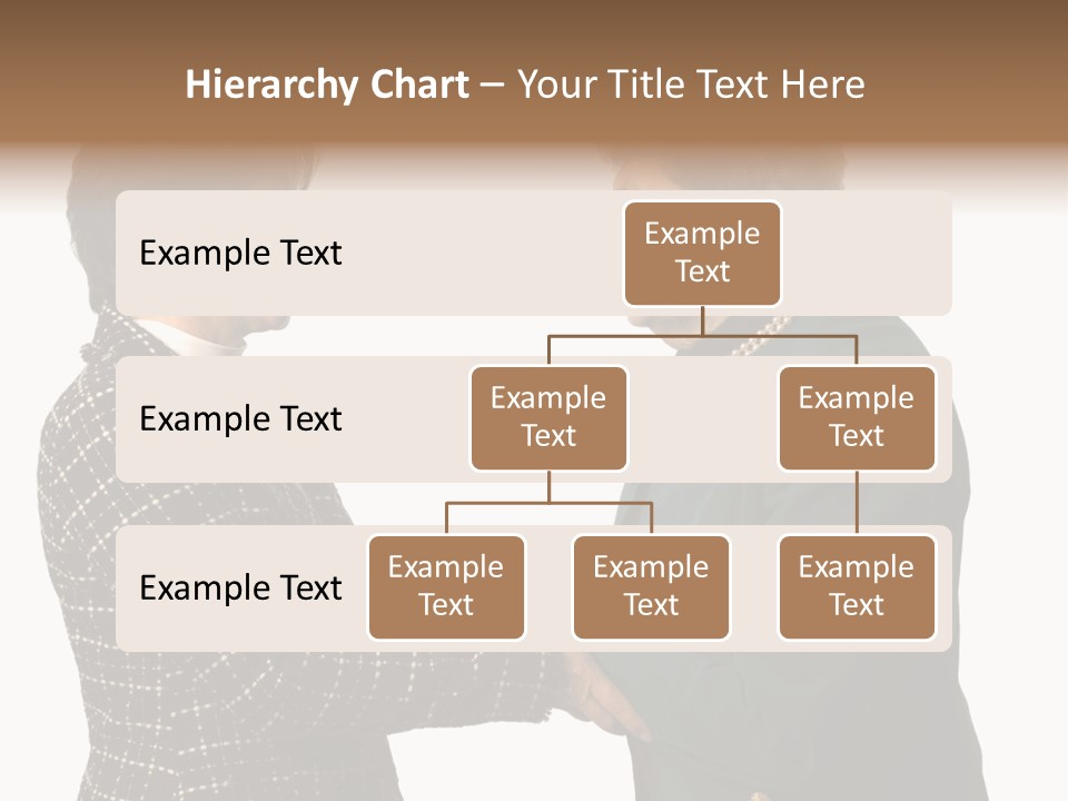 Senior Executive Partners Or Care Giver And Mature Woman PowerPoint Template