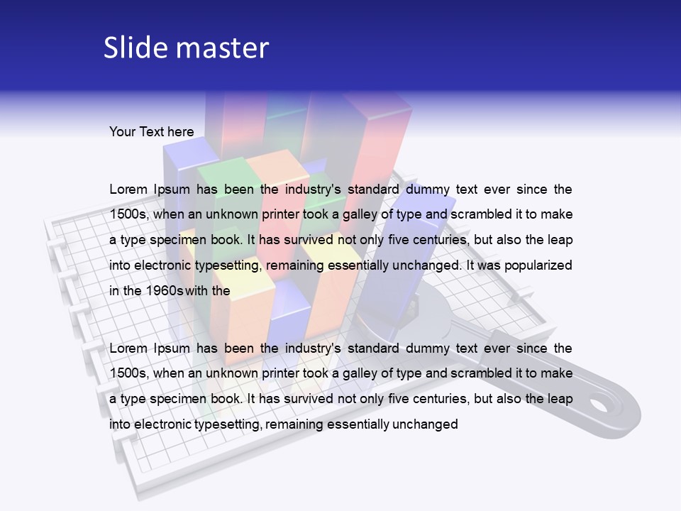 An Open Palm In Gesture Of Pleading Or Requesting, Isolated On White. PowerPoint Template