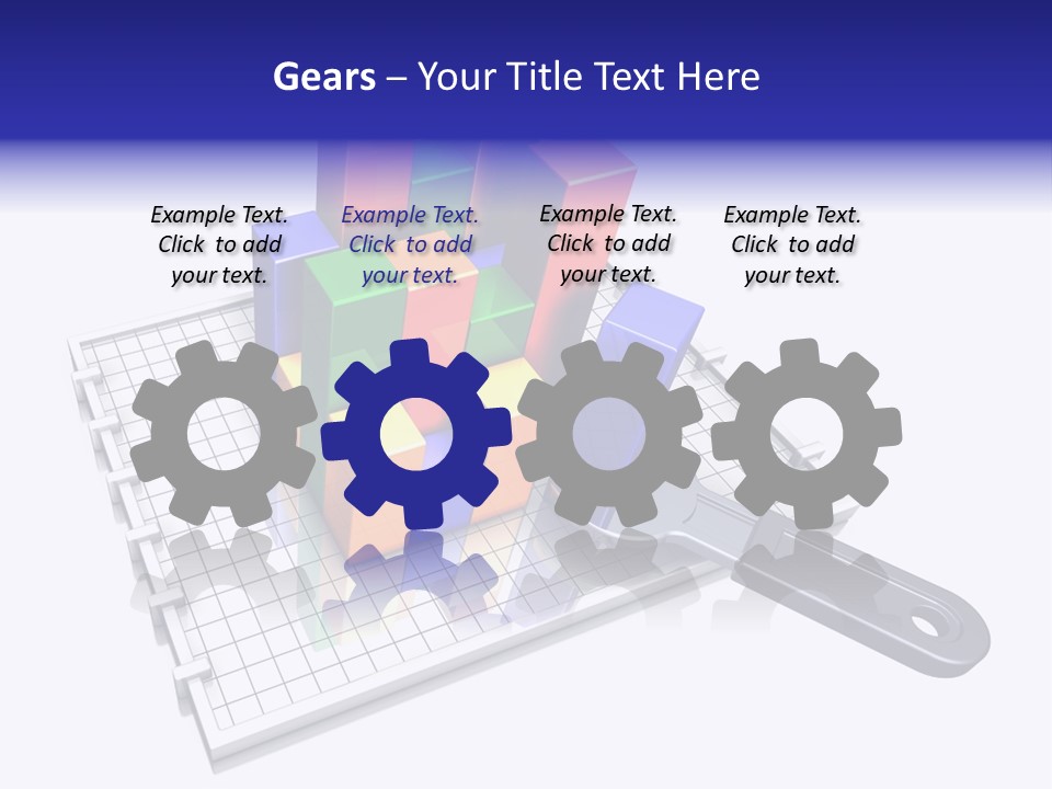 An Open Palm In Gesture Of Pleading Or Requesting, Isolated On White. PowerPoint Template