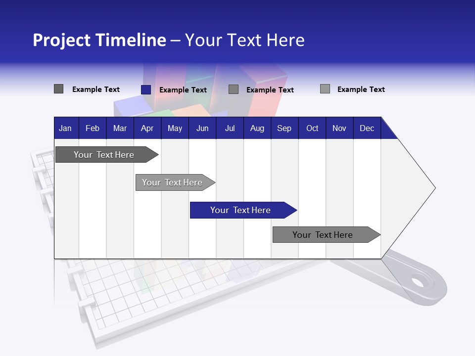 An Open Palm In Gesture Of Pleading Or Requesting, Isolated On White. PowerPoint Template