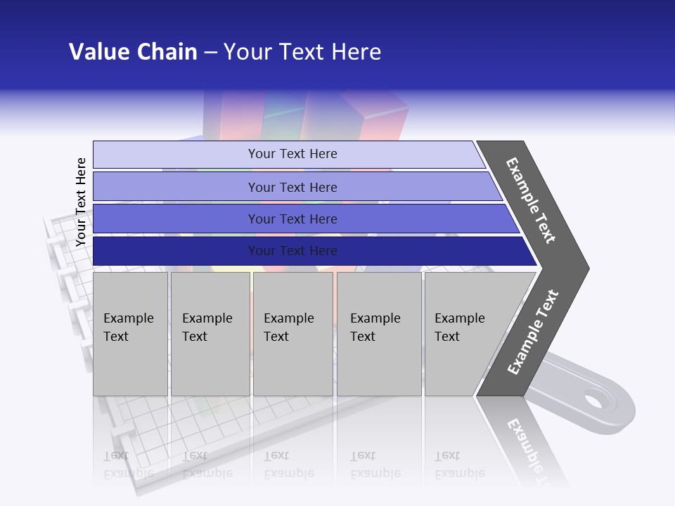 An Open Palm In Gesture Of Pleading Or Requesting, Isolated On White. PowerPoint Template