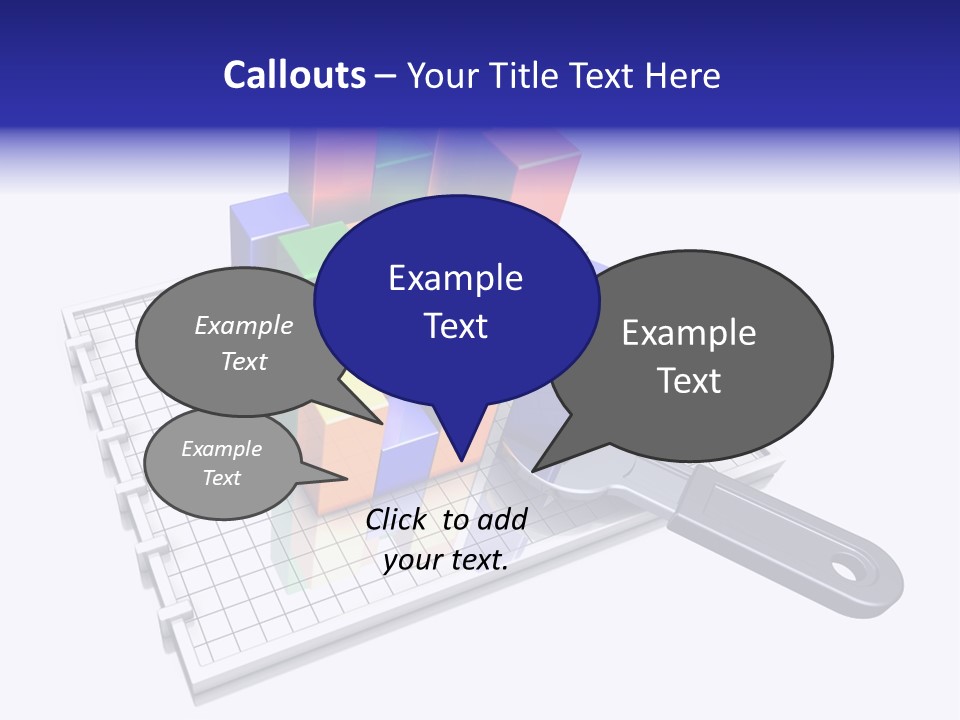 An Open Palm In Gesture Of Pleading Or Requesting, Isolated On White. PowerPoint Template