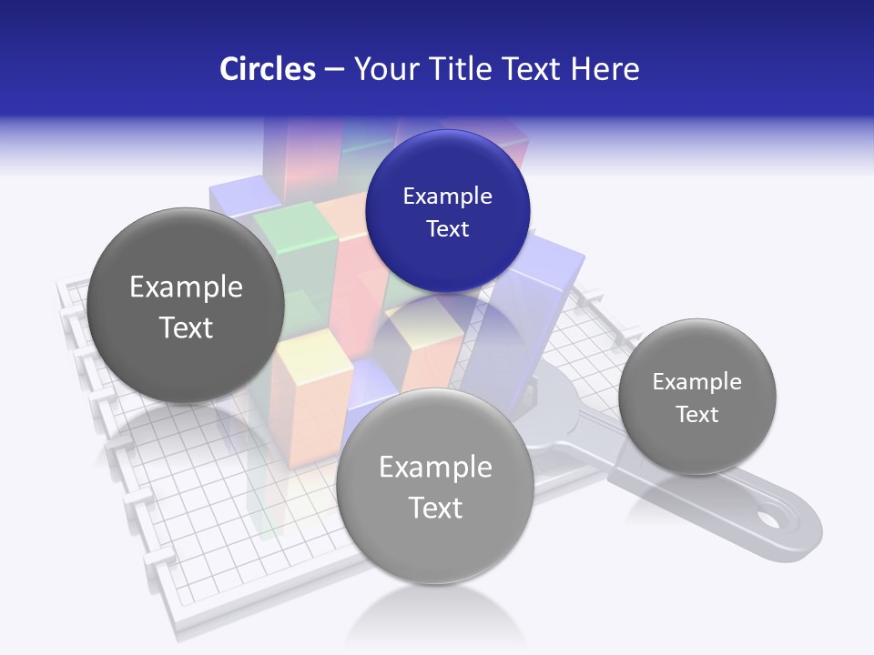 An Open Palm In Gesture Of Pleading Or Requesting, Isolated On White. PowerPoint Template