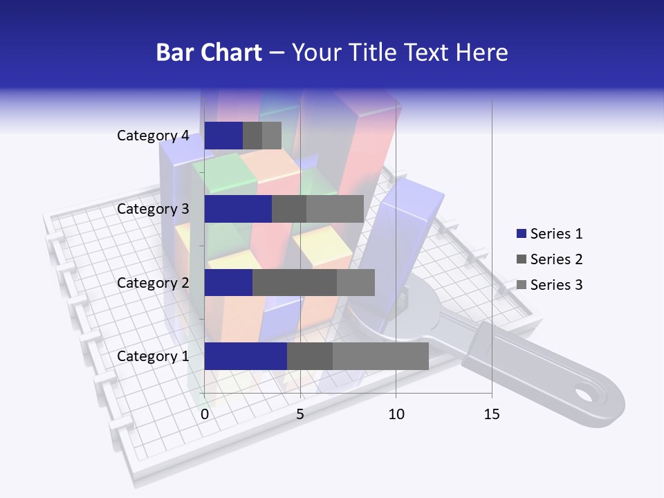 An Open Palm In Gesture Of Pleading Or Requesting, Isolated On White. PowerPoint Template