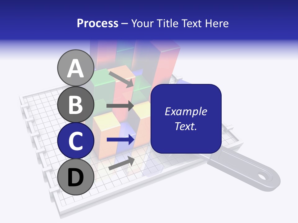 An Open Palm In Gesture Of Pleading Or Requesting, Isolated On White. PowerPoint Template