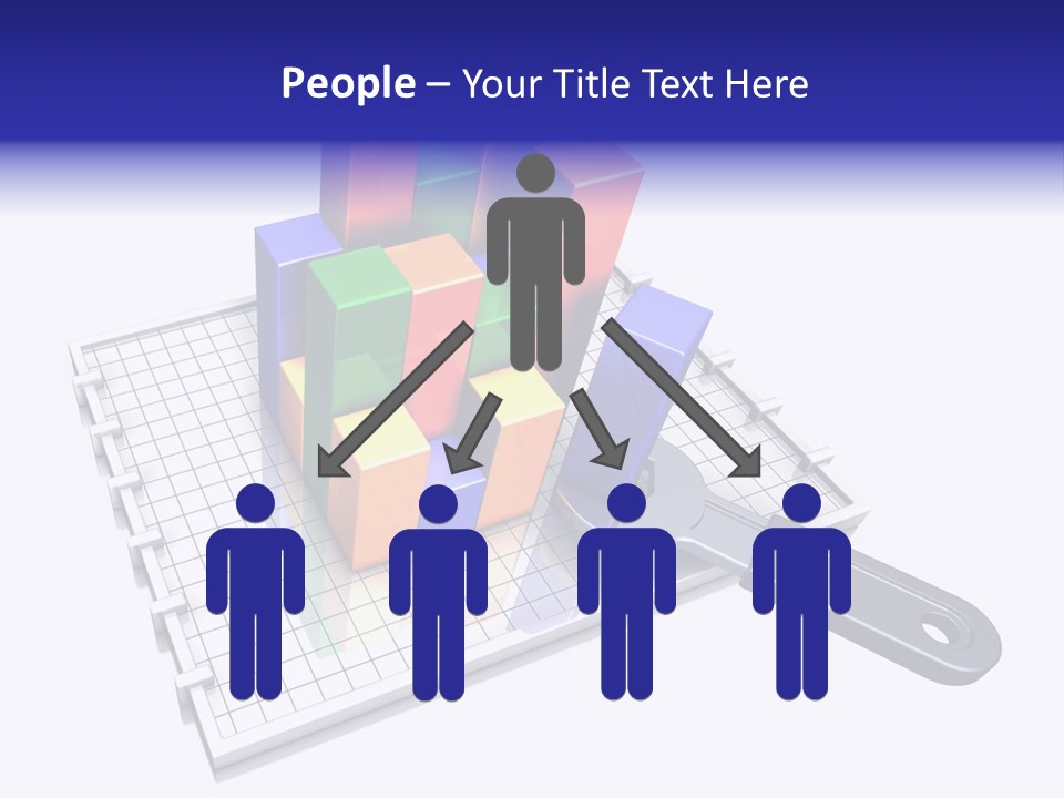 An Open Palm In Gesture Of Pleading Or Requesting, Isolated On White. PowerPoint Template