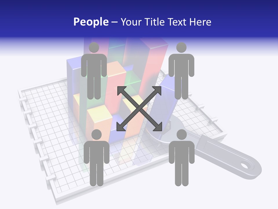 An Open Palm In Gesture Of Pleading Or Requesting, Isolated On White. PowerPoint Template