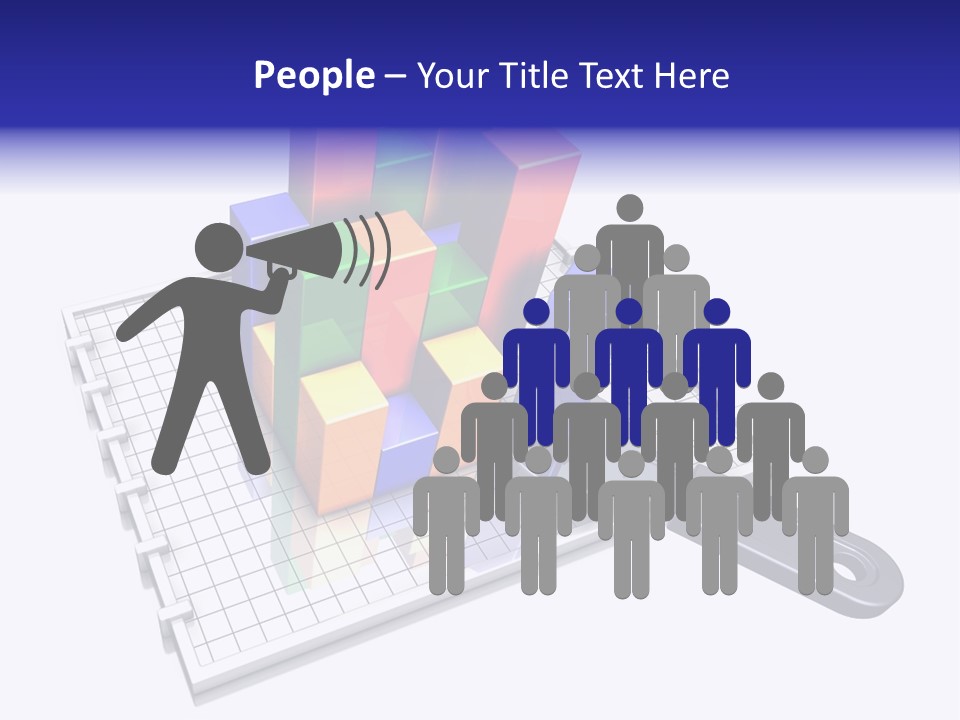 An Open Palm In Gesture Of Pleading Or Requesting, Isolated On White. PowerPoint Template