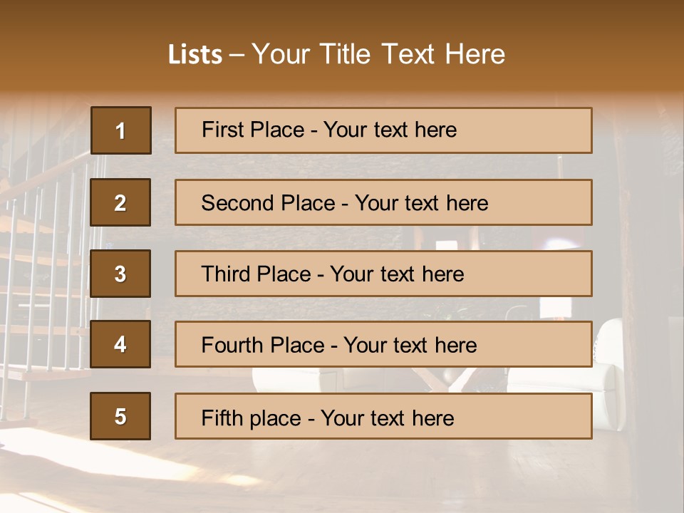 View Of Living Room With Fireplace And Old Stone Wall And Modern Television PowerPoint Template