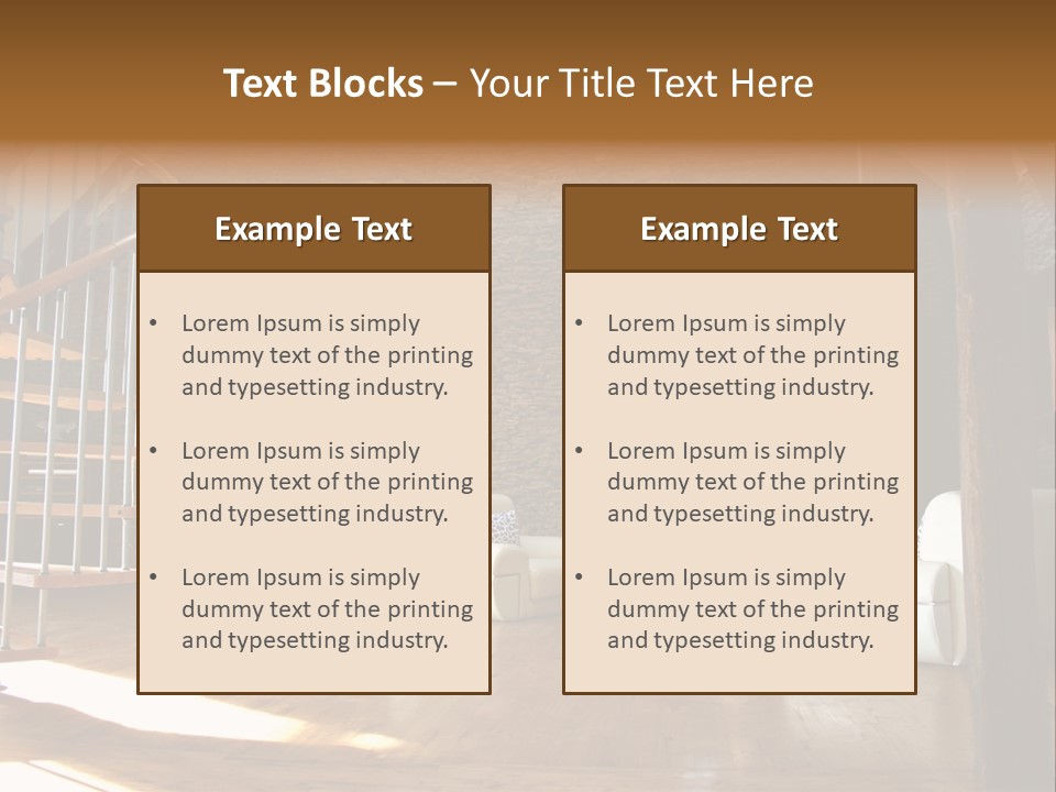 View Of Living Room With Fireplace And Old Stone Wall And Modern Television PowerPoint Template