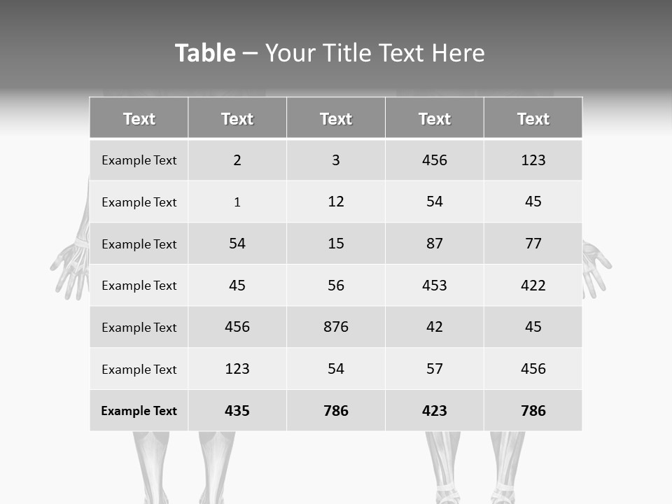 Male Muscles - Pencil Drawing Style - 3D Render - Special Shaders Were Used During The Rendering Process To Create The Appearance Of A Pencil Drawing. PowerPoint Template