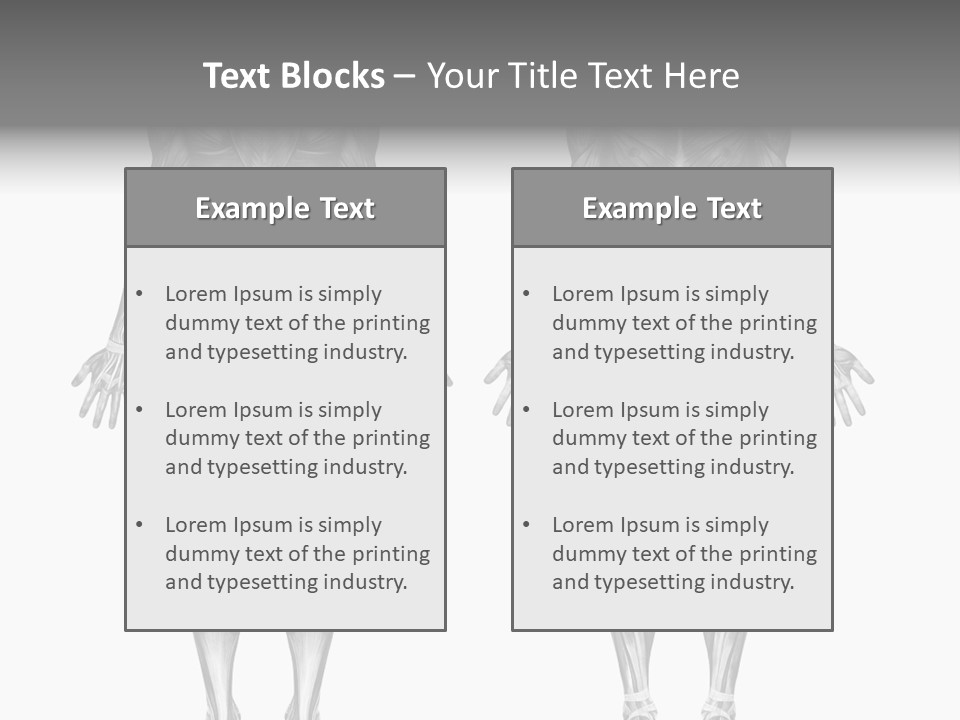 Male Muscles - Pencil Drawing Style - 3D Render - Special Shaders Were Used During The Rendering Process To Create The Appearance Of A Pencil Drawing. PowerPoint Template
