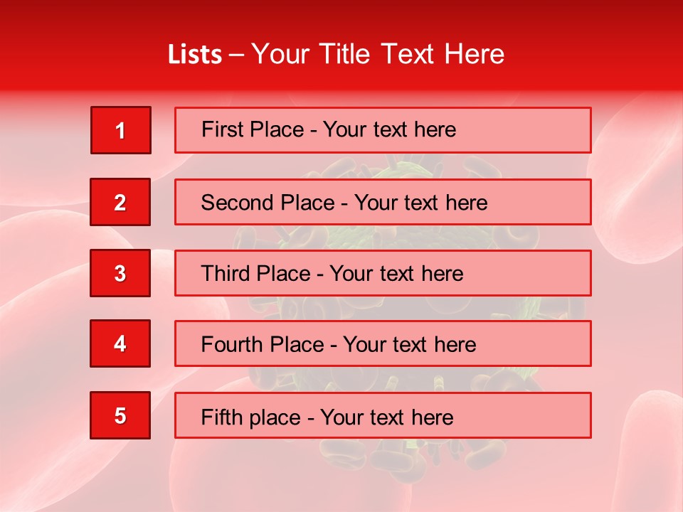 Hiv Virus PowerPoint Template