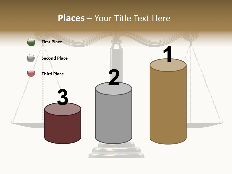 Silver Scale PowerPoint Template