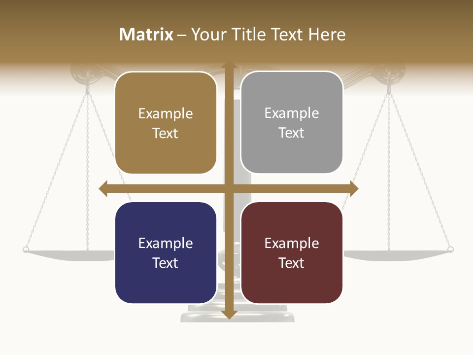 Silver Scale PowerPoint Template