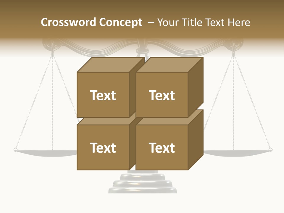 Silver Scale PowerPoint Template