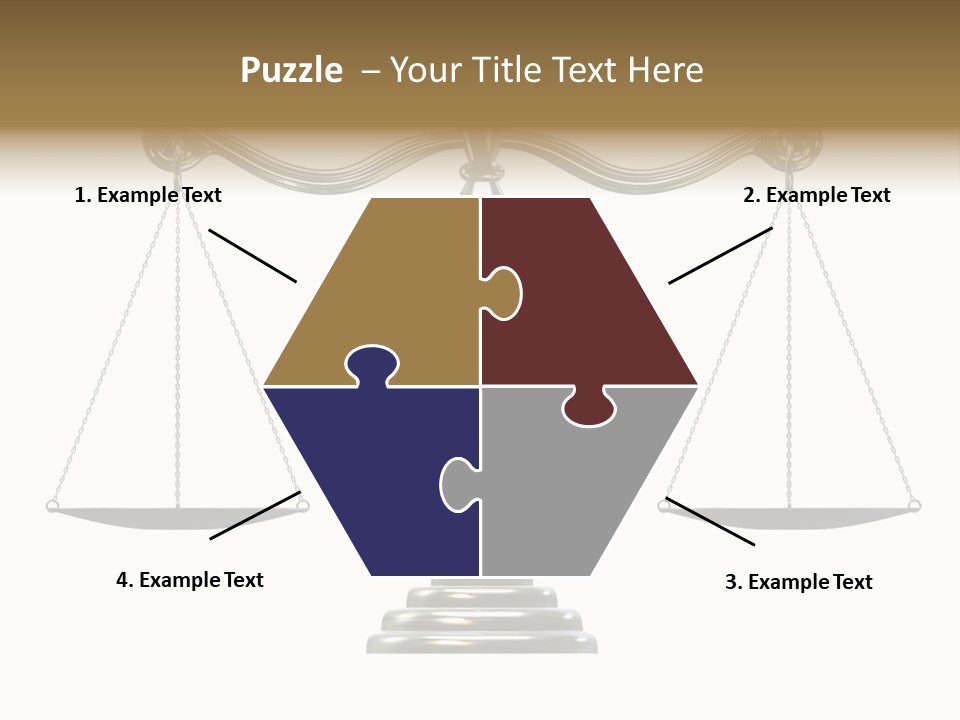 Silver Scale PowerPoint Template