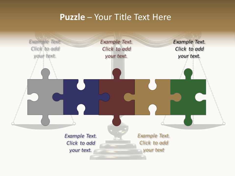 Silver Scale PowerPoint Template
