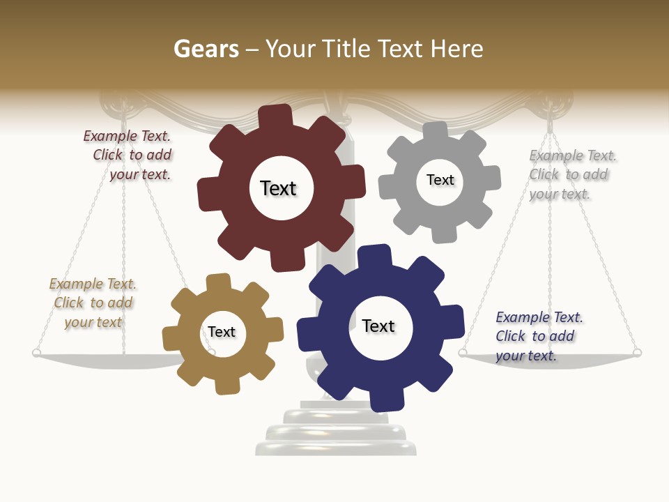 Silver Scale PowerPoint Template