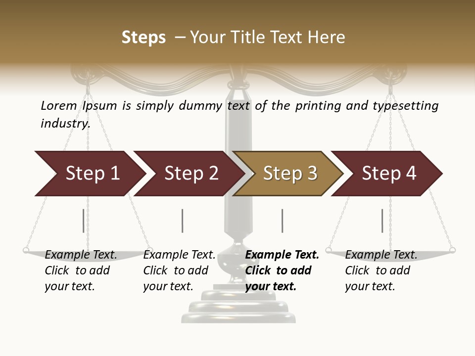 Silver Scale PowerPoint Template