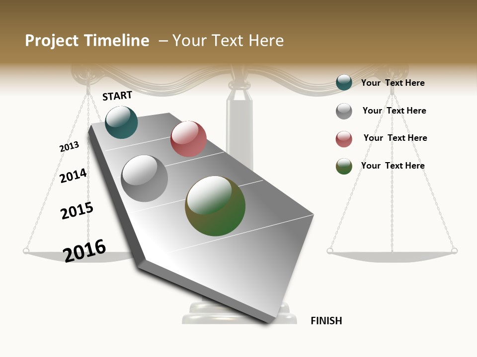 Silver Scale PowerPoint Template