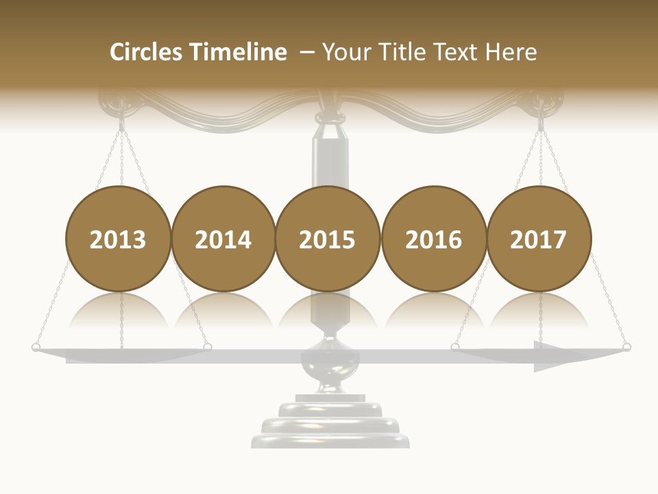 Silver Scale PowerPoint Template