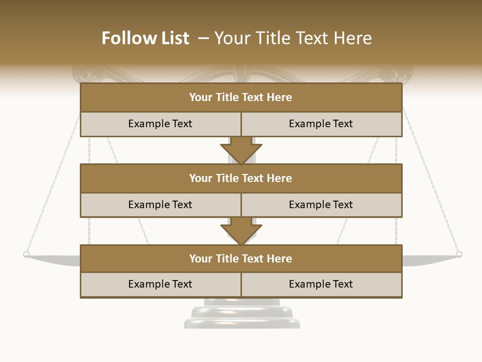Silver Scale PowerPoint Template