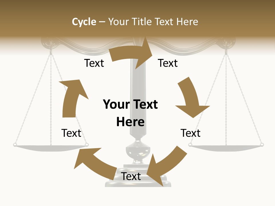 Silver Scale PowerPoint Template