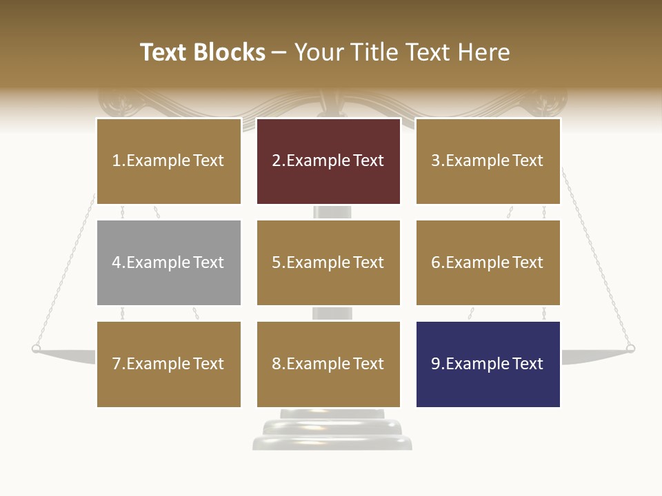 Silver Scale PowerPoint Template