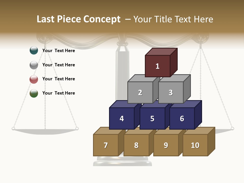 Silver Scale PowerPoint Template