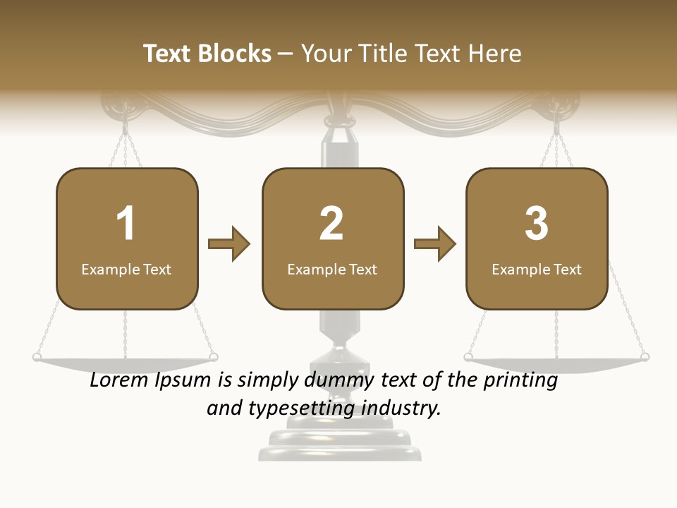 Silver Scale PowerPoint Template