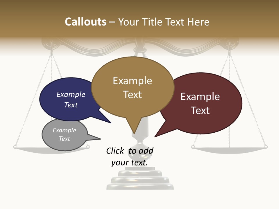 Silver Scale PowerPoint Template