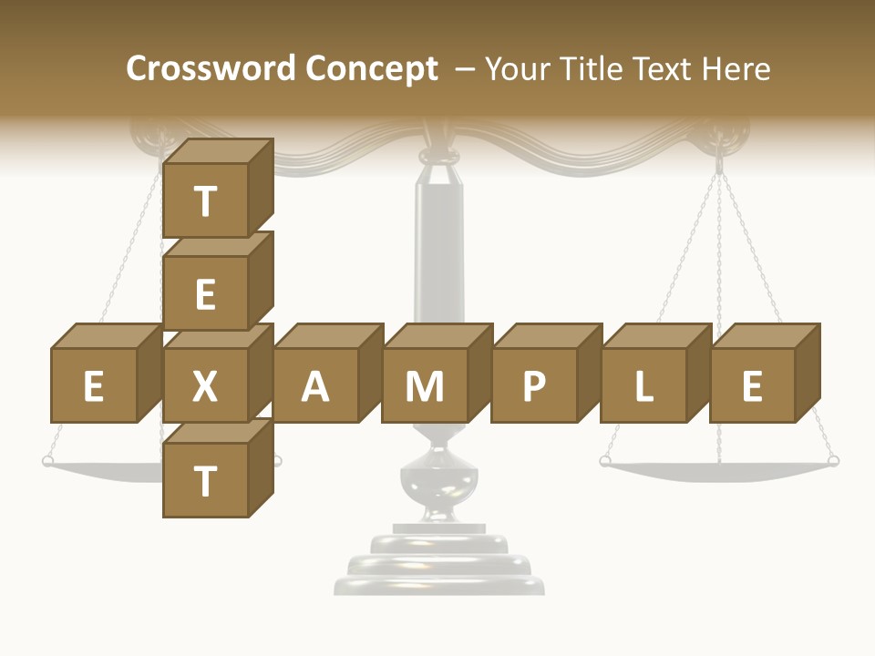 Silver Scale PowerPoint Template