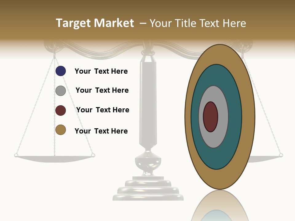 Silver Scale PowerPoint Template