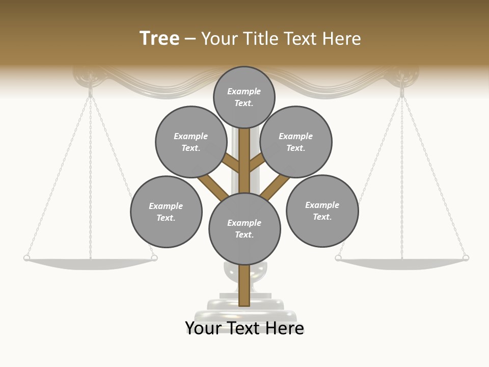 Silver Scale PowerPoint Template