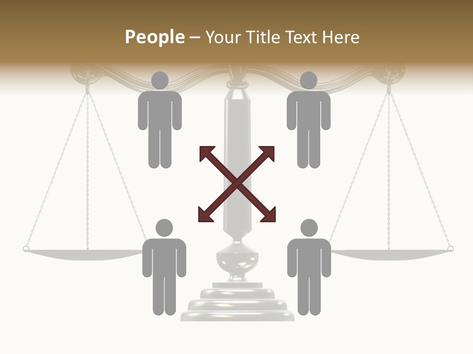 Silver Scale PowerPoint Template